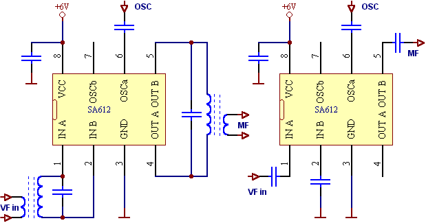 Simetri�ni in nesimetr�ni me�alec s SA612