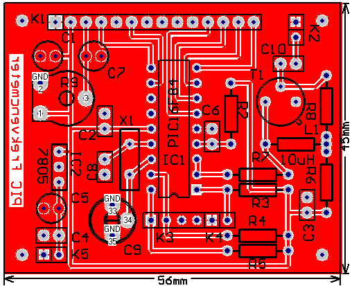 Tiskanina frekvencmetra 